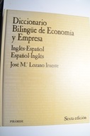 Diccionario bilingue de economia y empresa
