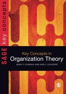 Key Concepts in Organization Theory Cunliffe Ann