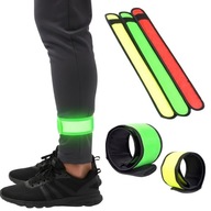 ODBLASKOWA OPASKA LED DO BIEGANIA NA SPACER ROWER NA BATERIE NA NOGĘ 35 CM