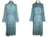Primark Cares sukienka vintage niebieska streetwear boho 46