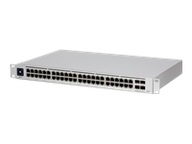 Ubiquiti Layer 3 switch with (48) GbE RJ45 ports and (4) 10G SFP+ ports