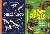Księga dinozaurów + Dinopedia encykl. dinozaurów