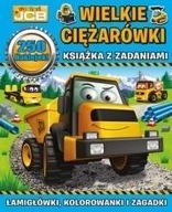 My first jcb Wielkie ciężarówki Książka z zadaniam