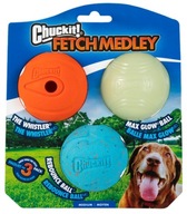Chuckit ! Fetch Medley Medium 3 pack [520520]