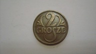 Moneta 2 grosze 1936 Polska II RP stan 2