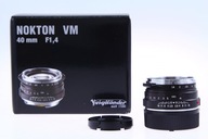 Voigtlander 40mm F1.4 VM Nokton Classic Leica M SC