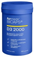 ForMeds BICAPS VITAMIN D3 2000 120 caps. KOSTI Infekcie Imunita Svaly