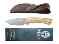 Nóż Muela Full Tang Olive Wood 80 mm ze skórzaną pochwą