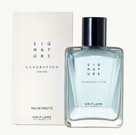 Oriflame SIGNATURE GENERATION FOR HIM EDT 75ML woda toaletowa męska