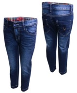 Spodnie jeansowe chłopięce jeansy 98-104