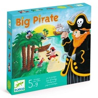 Djeco planszówka Big Pirates gra planszowa piraci zabawa taktyczna