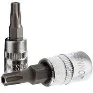 KLUCZ WPUSTOWY TORX Z OTWOREM T25 1/4' JONNESWAY