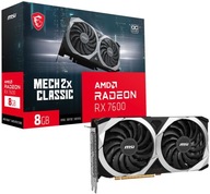 Karta graficzna MSI Radeon RX 7600 Mech 2X Classic