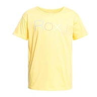 Tričko ROXY bavlna detské tričko žltá blúzka 16 rokov