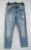 BENETTON SPODNIE jeans przetarcia roz 160 chłopiec 11-12 lat roz 2XL