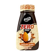 6PAK Syrup Zero Czekolada Migdał 500ml ZERO KALORII