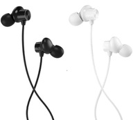 L-BRNO Słuchawki douszne przewodowe Type-c czarne