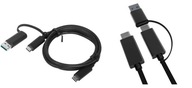 Microconnect USB3.1CCA1 kabel USB 1 m USB 3.2 Gen 1 (3.1 Gen 1) USB C Czarn