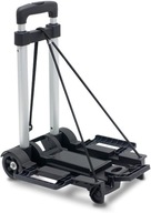Skladací podkľúčový vozík 25 kg s 2 kolieskami, prenosný vozík na kreslo