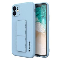 WOZINSKY KICKSTAND CASE ELASTYCZNE SILIKONOWE ETUI Z PODSTAWKĄ IPHONE 12 PR