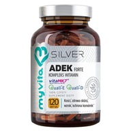 Vitamín A + D3 + E + K MK-7 120 kapsúl MyVita SILVER