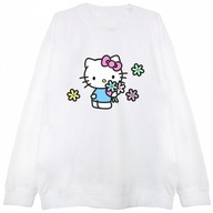 Mikina Hello Kitty mačka Sanrio Flowers 146 152