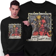 Ünnepi pulóver, karácsonyi ajándék, Deadpool Wolverine Marvel
