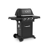 Grill gazowy Broil King Royal 320 Shadow cały czarny Palniki Dual Tube