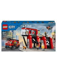 LEGO City Hasičská stanice s hasičským autem 60414