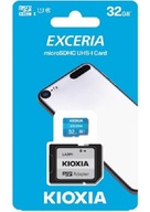 Karta SD micro 32 GB Kioxia Class 10 + adapter