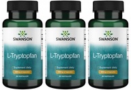 Swanson L-Tryptofán 500mg Antidepresívum Sebapocit Depresia Myšlienkový nával