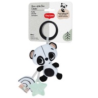 TINY LOVE PRÍVESOK PANDA HRAČKA DO KOČÍKA AUTOSEDAČKY DECOR ČIERNA A BIELA