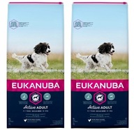 Karma Eukanuba Active Adult Medium dla Psa 2x 15kg