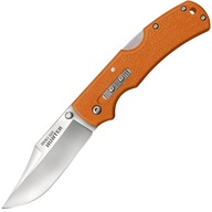 Nóż składany EDC z klipsem Cold Steel Double Safe Hunter 8Cr13MoV Orange