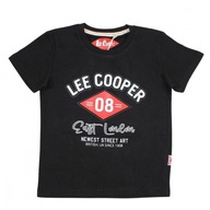 Tričko od Lee Coopera veľkosť 122-128, 8A čierna