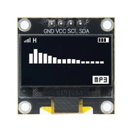 Wyświetlacz OLED 0.96 128x64 I2C SSD1306 BIAŁY