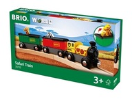 BRIO World Drevený vláčik Safari