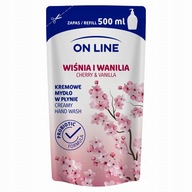 On Line mydlo náhrada 500ml Čerešňa a vanilka