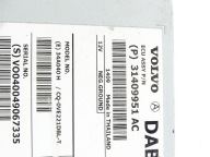 module control unit DAB VOLVO S60 II V60 31409951AC