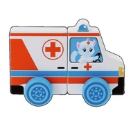 Drevená hračka - Ambulance TREFL