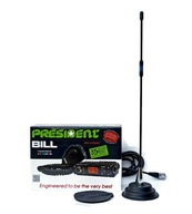 PRESIDENT BILL ASC MINI RADIO CB z ANTENĄ