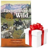 Taste of the Wild High Prairie Puppy Karma sucha PSA bizon 12,2kg + GRATIS