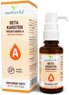 Medverita Beta-karotén provitamín A CaroCare vitamín A imunita 30ml