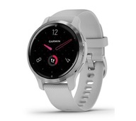 Smartwatch Garmin Venu 2S GPS AMOLED Wi-Fi 5 ATM Srebrno-biały