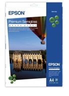 Epson Papier fotograficzny Premium Półbłyszczący 20ark A4