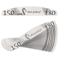 Pilniki Aba Group 150/180 Półksiężyc Łódka Standard Zestaw 25 sztuk