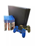 KONSOLA PS4 PRO CUH70-16B Z GRAMI +2X PAD