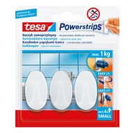 HACZYKI SAMOPRZYLEP.POWERSTRIPS 3 SZT.OWALNE MAŁE,