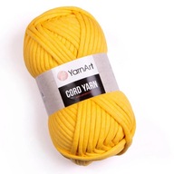 Gruba włóczka YarnArt Cord Yarn nr 764 jasny żółty, sznurek z rdzeniem 250g