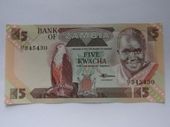 [B3799] Zambia 5 kwacha UNC